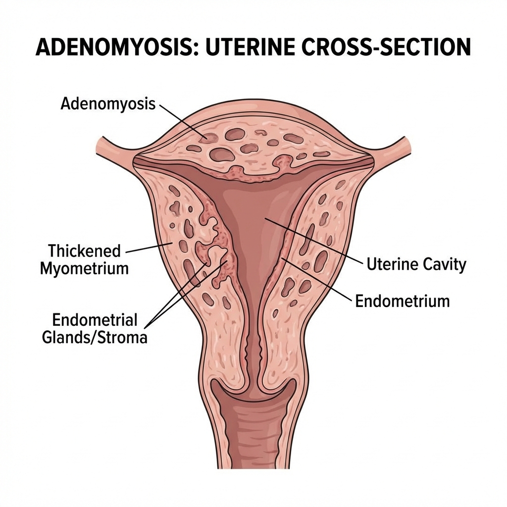 Adénomyose : Tout Savoir sur l'Endométriose Interne